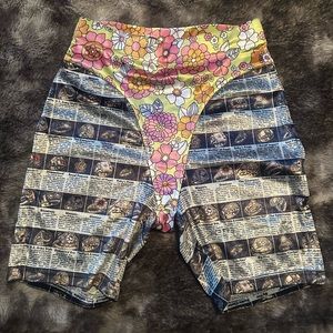 Fashion Brand Company Velvet Bikini Bod Biker Shorts